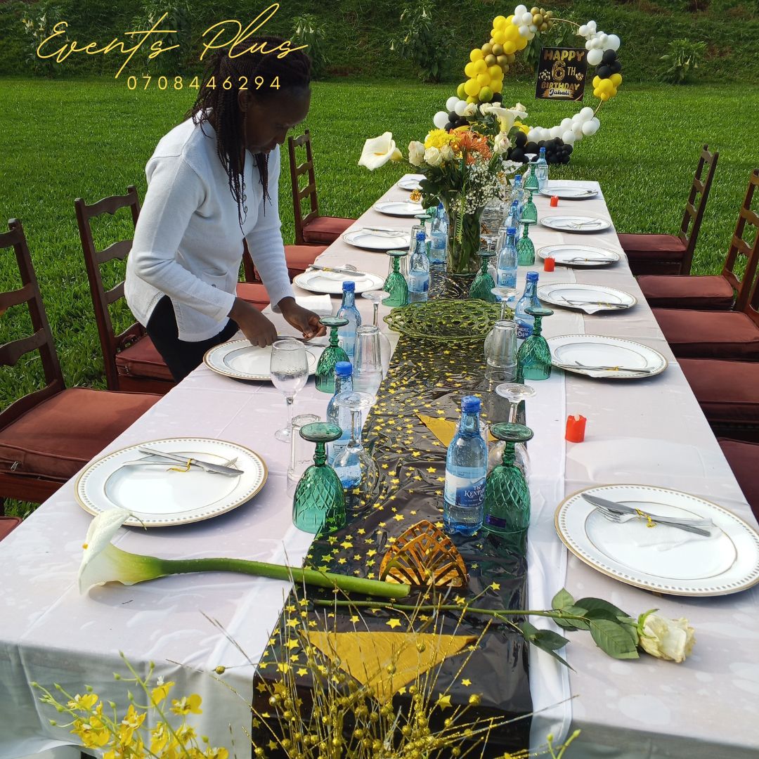 Outdoor event setups